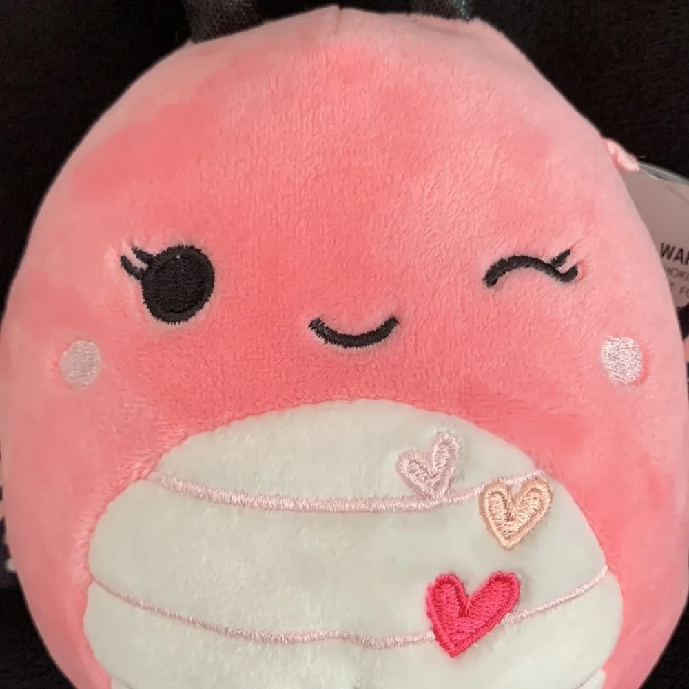 Squishmallows Original Arona Butterfly Pink 7” NWT - Picture 6 of 11